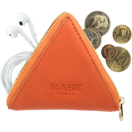 Zipp Pouch, Orange Vif