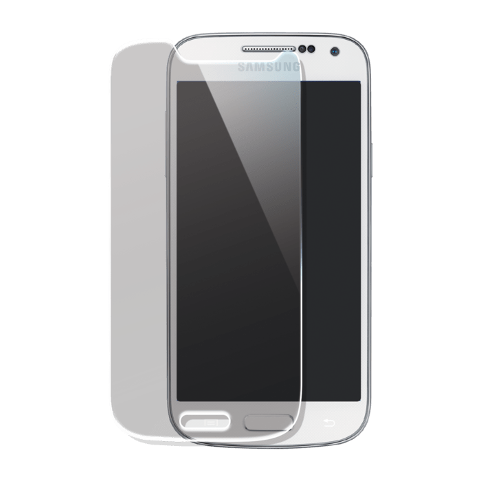 Protection d'&eacute;cran premium en verre tremp&eacute; pour Samsung Galaxy S4 mini, Transparent