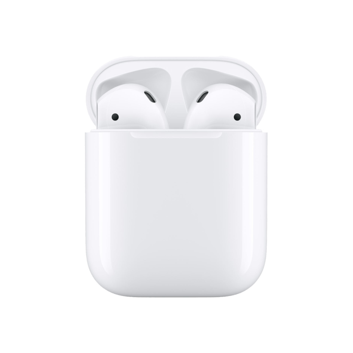 Apple Airpods 2 - avec le boitier de recharge sans fil - écouteurs intra-auriculaires Bluetooth blancs