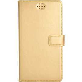 Coque clapet Universelle pour Smartphone (jusqu &agrave; 4.7 pouce), Dor&eacute;e