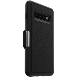 Otterbox Strada Series Coque Clapet pour Samsung Galaxy S10, Noir C&eacute;leste