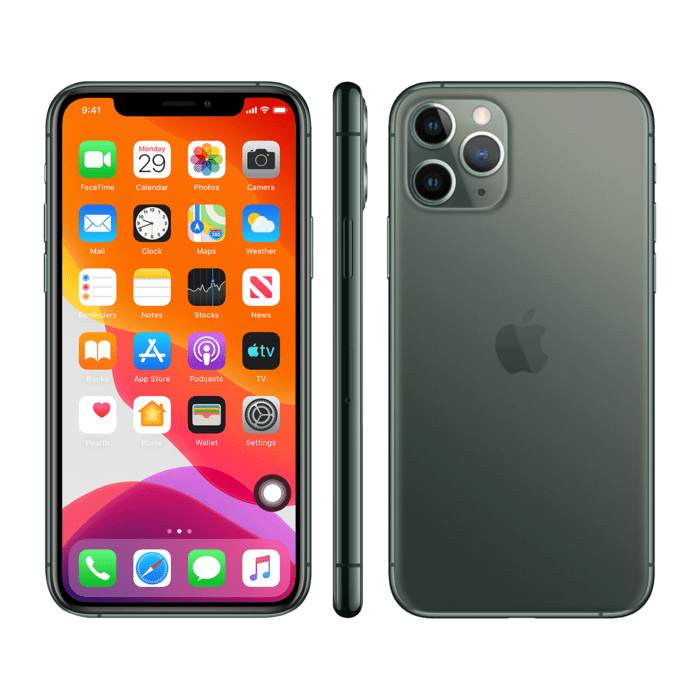 iPhone 11 Pro reconditionné 256 Go, Vert, débloqué
