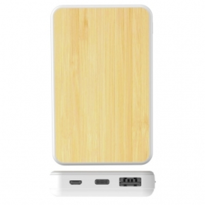 Batterie externe en Bambou 5000MAH