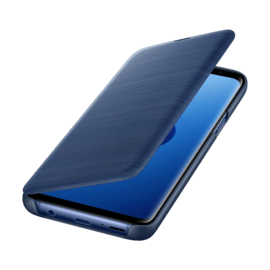 Case LED View cover Blue Galaxy S9