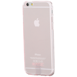 Case Silicone Case for Apple iPhone 6/6s, Pink Transparent Ultra Slim 0.65mm