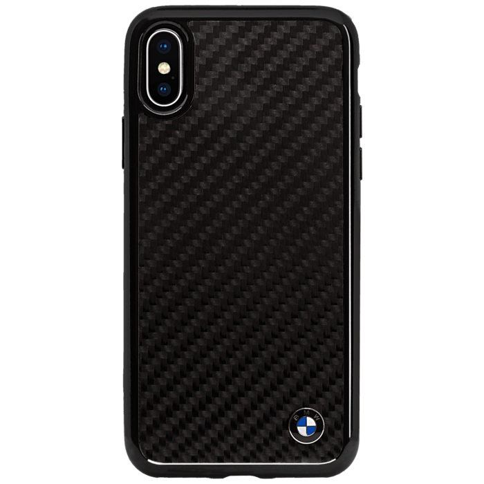 segment Decent Pollinate BMW Genuine Carbon fiber Signature case for Apple iPhone X/XS, Black | The  Kase