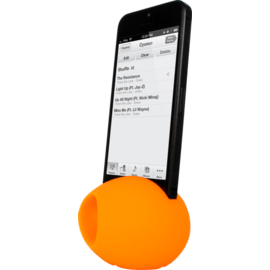 Oeuf Amplificateur de son pour Apple iPhone 6/6s/7/8/SE 2020, Orange