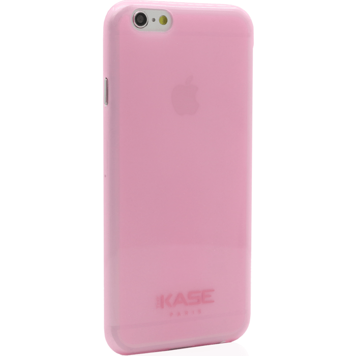 Coque en pailletée slim pour Apple iPhone 6/6s 0,9mm, Rose transparent