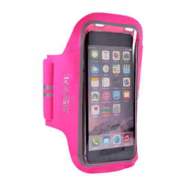 Fascia da braccio sportiva ultra sottile per Apple iPhone 6 / 6s / 7/8 / SE 2020, rosa