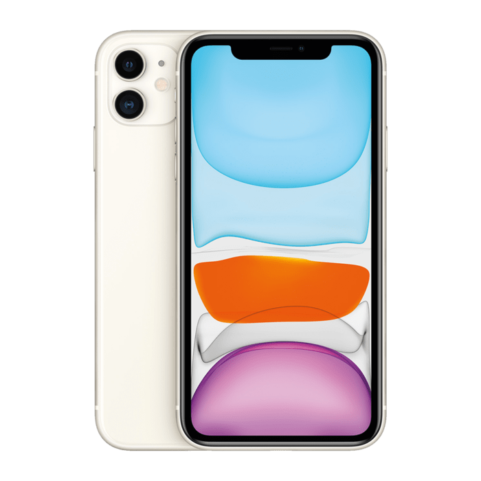 iPhone 11 reconditionn&eacute; 128 Go, Blanc, d&eacute;bloqu&eacute;
