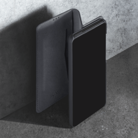 Coque clapet folio avec fente pour cartes & support pour Samsung Galaxy A72 4G/ A72 5G 2021 , Noir