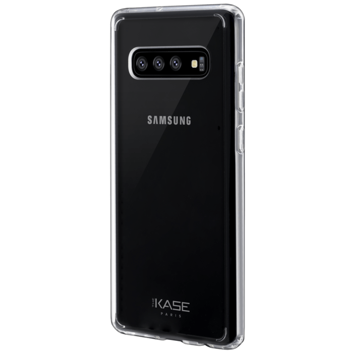 Custodia ibrida invisibile per Samsung Galaxy S10 +, trasparente