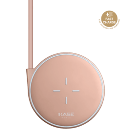 Universal Quick Charge Qi Wireless Charging Pad (7.5W/10W), Rose Gold