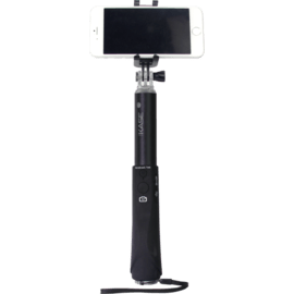 SmartFoto Bluetooth Selfie Stick (Nouvelle Edition), Noir