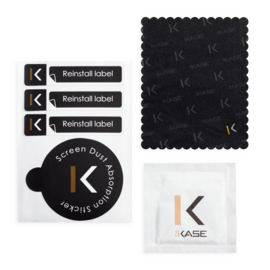 Protecteur d'écran en verre trempé de qualité supérieure (60% verre trempé recyclé) pour Apple iPhone 16 Pro, Transparent