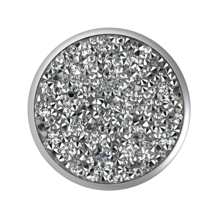 PopSockets PopGrip, Cristal Argent Swarovski