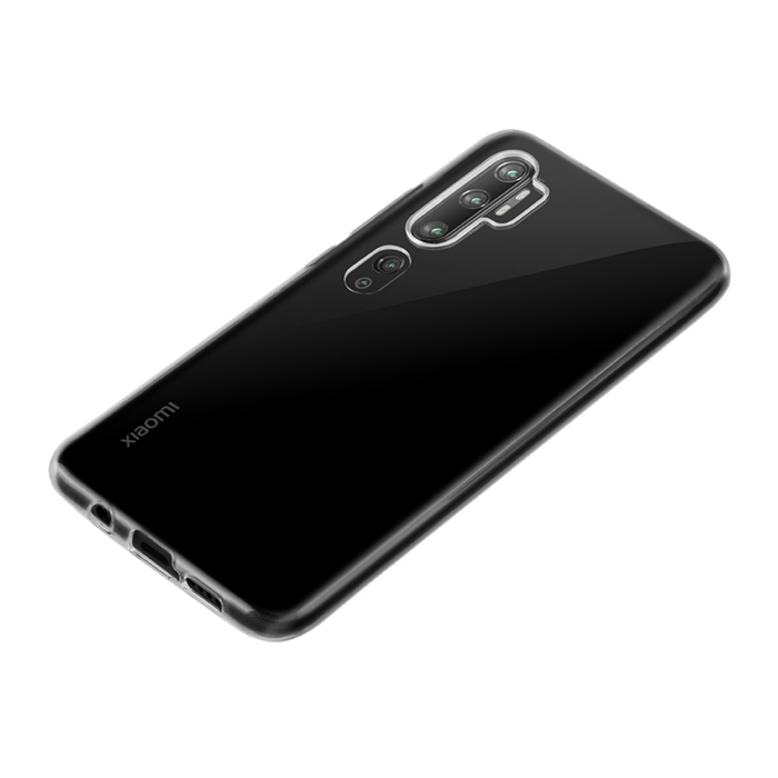 Coque Slim Invisible pour Xiaomi Mi Note 10/10 Pro 1,2 mm, Transparent