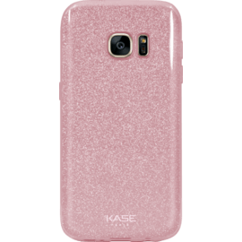 Case Sparkly Glitter Slim Case for Samsung Galaxy S7, Rose gold
