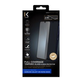Protection d'&eacute;cran en verre tremp&eacute; (60% verre tremp&eacute; recycl&eacute;) pour Samsung Galaxy A15 4G/5G 2023, Noir