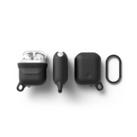 Airpod Waterproof Hang Case noir
