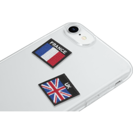 Case Flag Embroidered Stickers