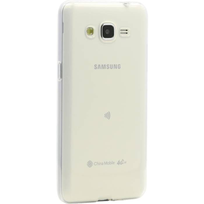 Coque silicone pour Samsung Galaxy Grand Prime G530, Transparent