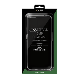 Coque Slim Invisible pour OPPO Find X3 Lite 1.2mm, Transparente