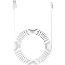 Case Apple MFi certified Lightning Charge/Sync Cable (3M), Bright White