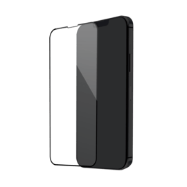 Protection d'&eacute;cran en verre tremp&eacute; (100% de surface couverte) pour Apple iPhone 13/13 Pro, Noir