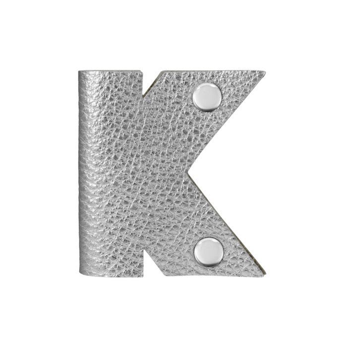 K Organizer fascetta, argento metallico