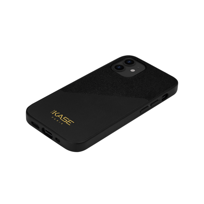 Coque Origami duo pour Apple iPhone 12 mini, Noir urbain