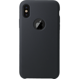 Case Soft Gel Silicone Case for Apple iPhone X/XS Satin Black