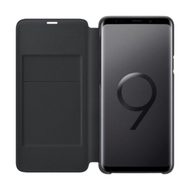 Case LED View cover Black Galaxy S9+
