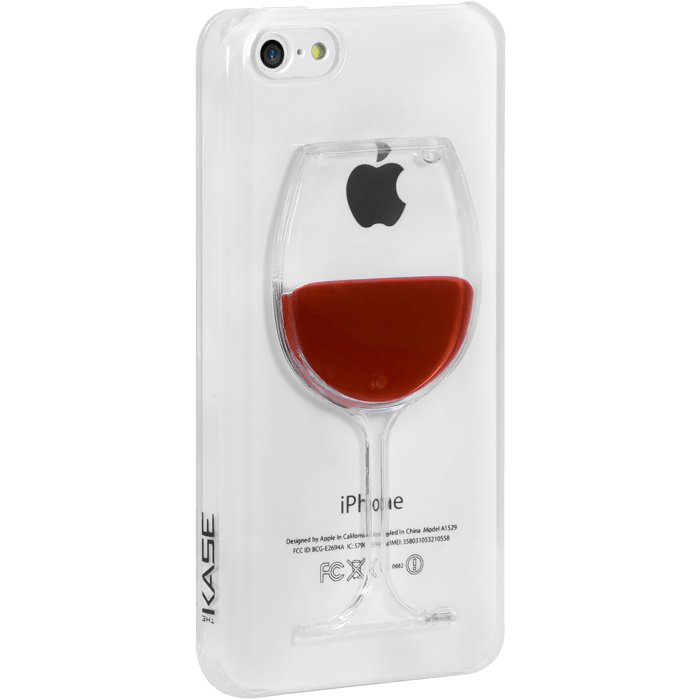 Vin rouge coque pour Apple iPhone 5c