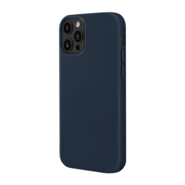 Coque en Gel de Silicone Doux pour iPhone 12 Pro Max, Bleu Oxford
