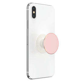 PopSockets PopGrip, Couleur Chrome Rose Poudr&eacute;