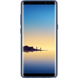 Coque renforc&eacute;e Stand Bleu fonc&eacute; pour Galaxy Note 8
