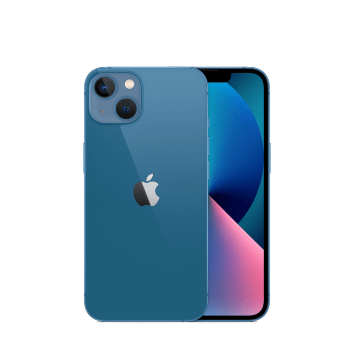 iPhone 13 reconditionn&eacute; 128 Go, Bleu, d&eacute;bloqu&eacute;