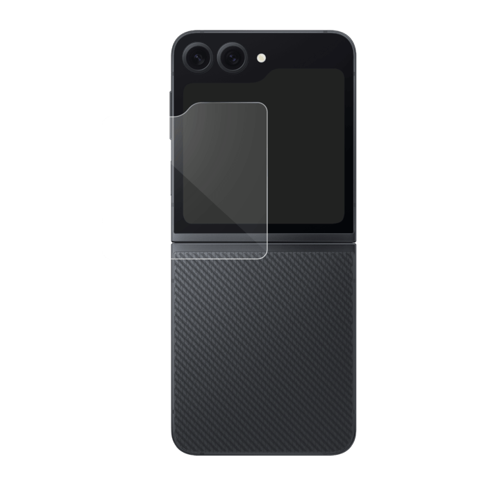 Protecteur d'&eacute;cran en verre tremp&eacute; de qualit&eacute; sup&eacute;rieure (60% verre tremp&eacute; recycl&eacute;) pour Samsung Galaxy Z Flip6, Transparent