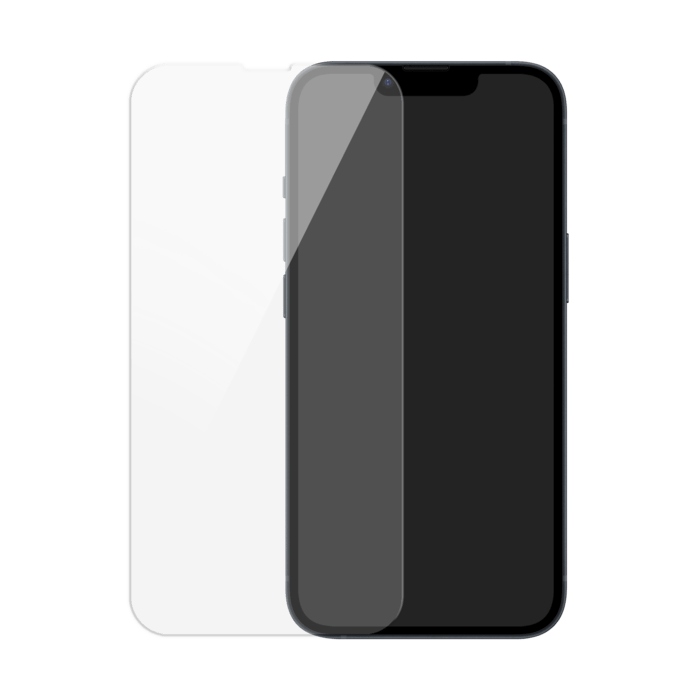 Protecteur d'&eacute;cran en verre tremp&eacute; de qualit&eacute; sup&eacute;rieure (60% verre tremp&eacute; recycl&eacute;) pour Apple iPhone 13/ 13 Pro/ 14, Transparent