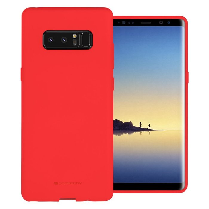 Coque Silicone rouge pour Galaxy S9
