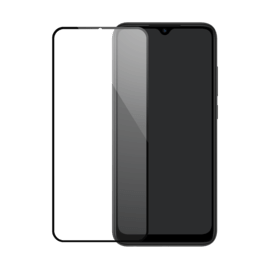 Protection d'écran en verre trempé (100% de surface couverte) pour Xiaomi Redmi Note 8T Noir