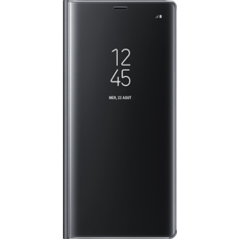 Clear View cover Stand - Noir pour Galaxy Note 8