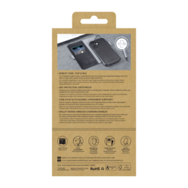 Etui & Coque robuste magn&eacute;tique 2-en-1 et fabriqu&eacute; avec un &eacute;tui en plastique recycl&eacute; pour Apple iPhone 17, Noir Onyx