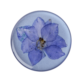 PopSockets PopGrip, Fleur Pressée Pieds-d'Alouette Violet