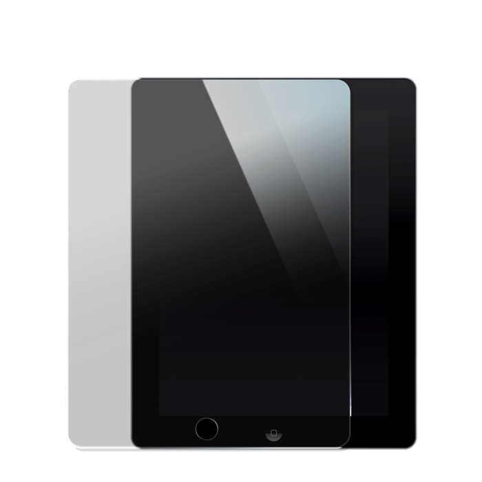 Protection d'&eacute;cran premium en verre tremp&eacute; pour Apple iPad 2/3/4, Transparent