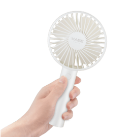 Mini Portable Fan, Bright White