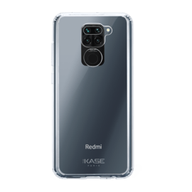 Coque hybride invisible pour Xiaomi Redmi Note 9, Transparente