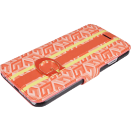 Guess G-Cube Coque clapet pour Apple iPhone 6/6s, Orange