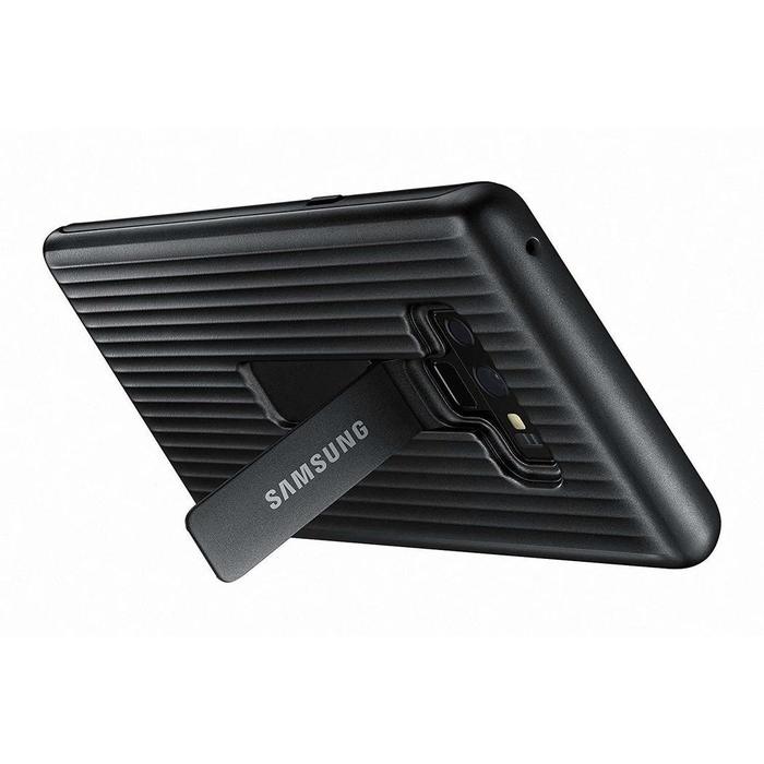 Coque renforc&eacute;e avec fonction Stand Noir Note 10